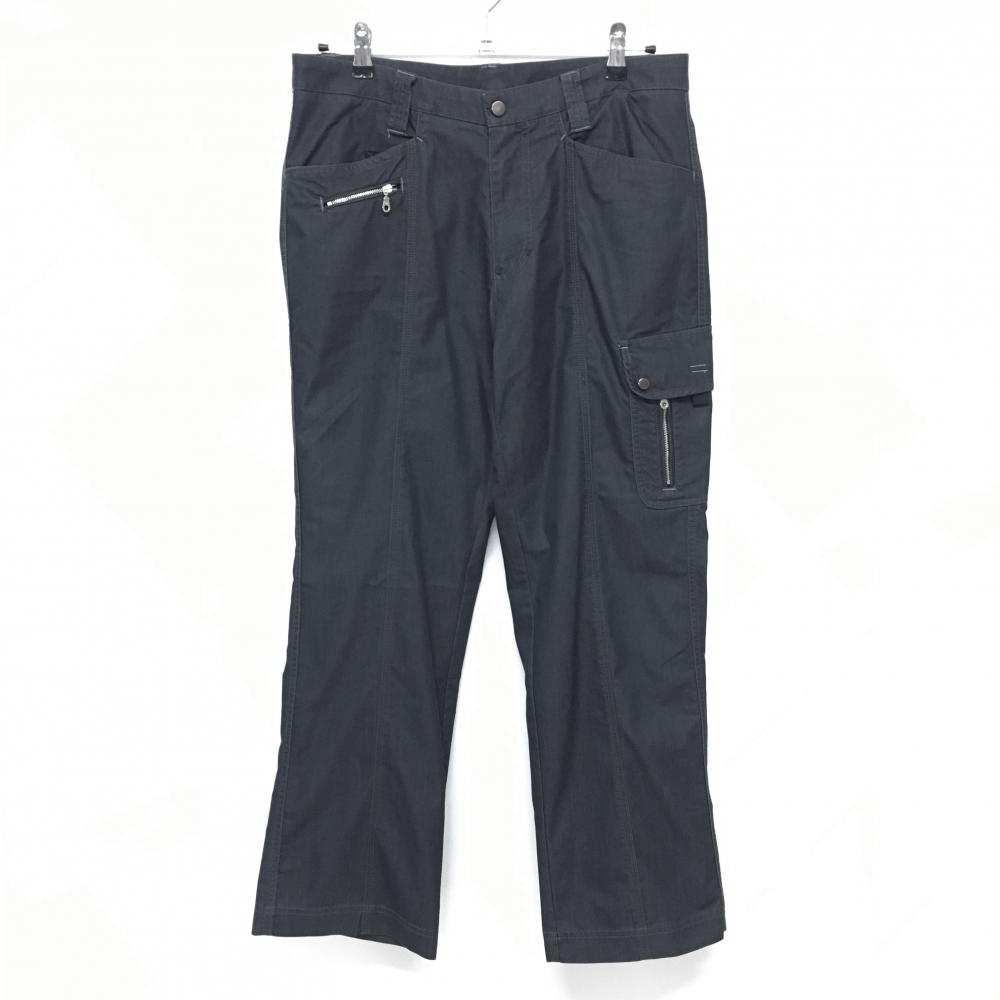【美品】23区スポーツ カーゴパンツ 黒 ポケット複数 メンズ 82 ゴルフウェア 23区