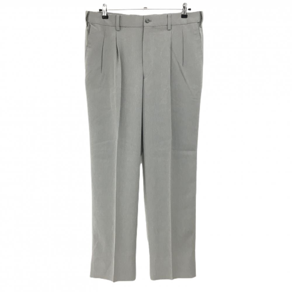 【超美品】アダバット パンツ グレー 後ポケット刺しゅう  メンズ 91 ゴルフウェア adabat