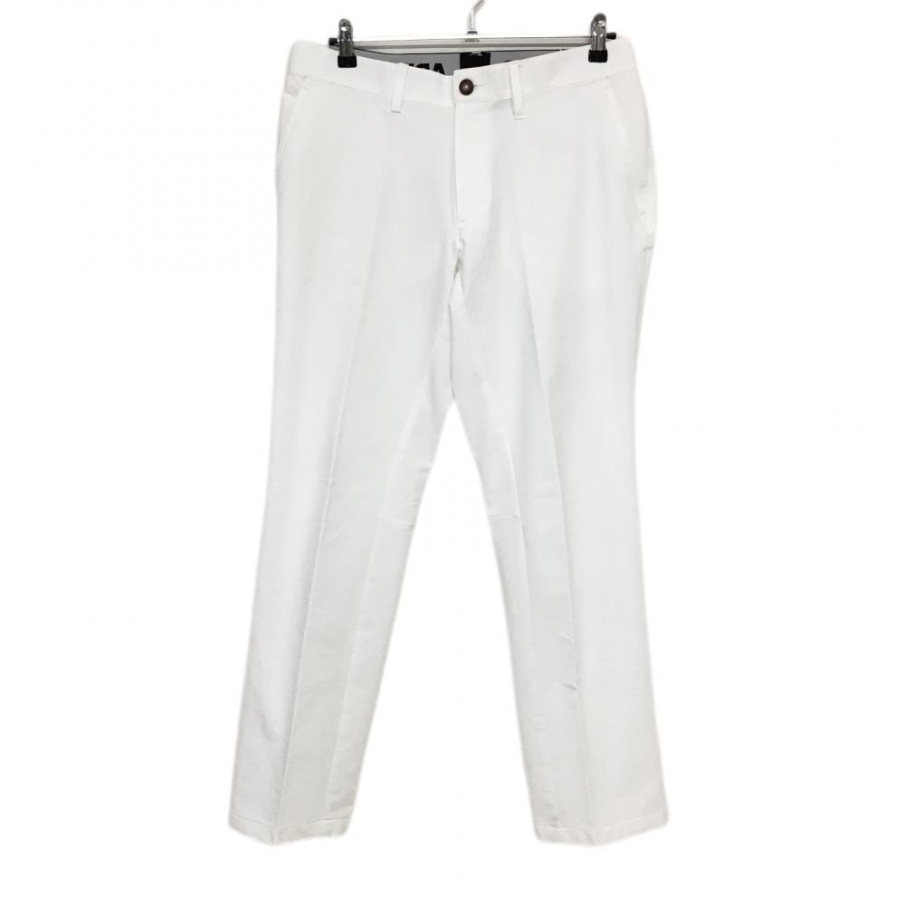 アディダス パンツ 白 裾サイド３ライン ストレッチ メンズ 91 ゴルフウェア adidas