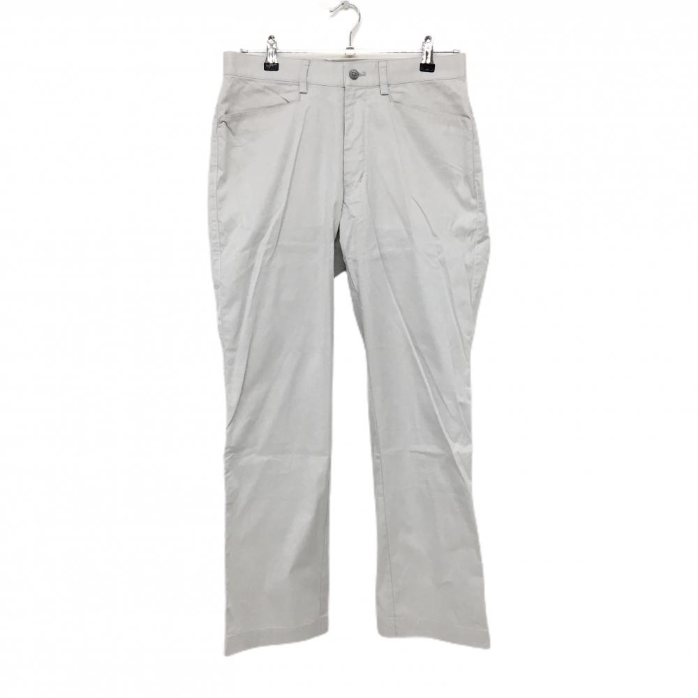 アディダス パンツ ライトグレー シンプル バックロゴ メンズ 79 ゴルフウェア adidas