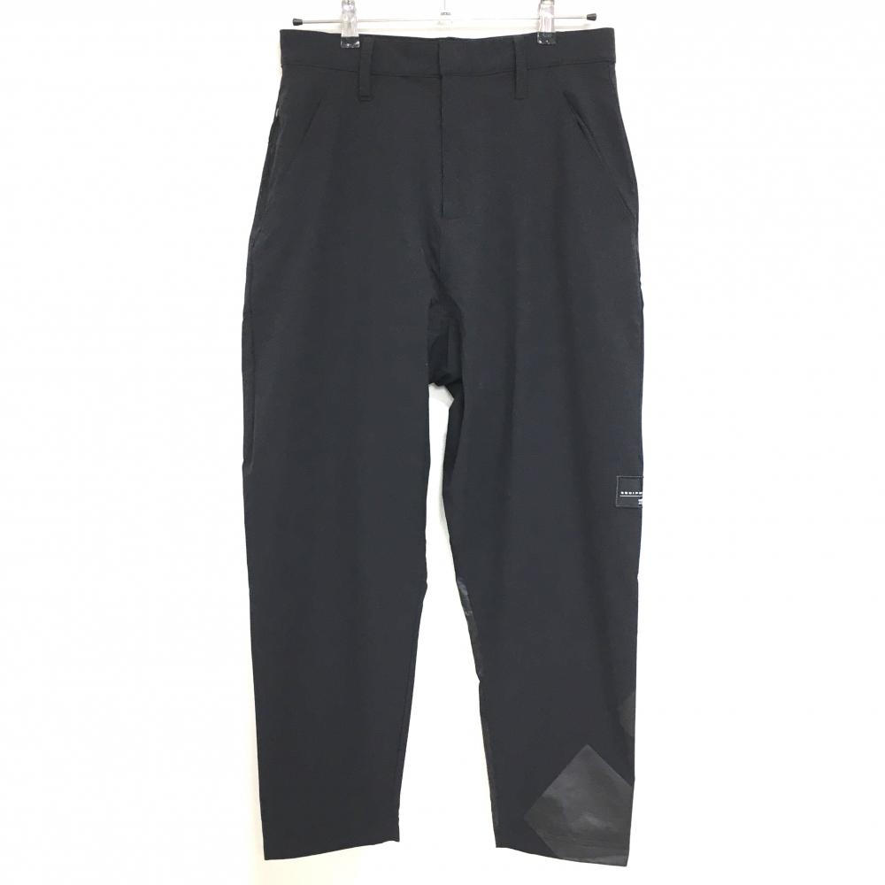 アディダス パンツ 黒 裏地付き ストレッチ メンズ M ゴルフウェア adidas