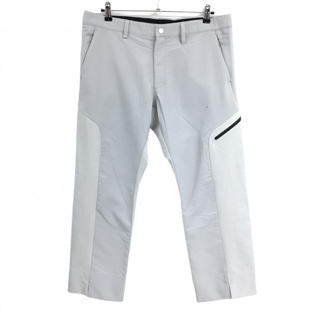 アディダス パンツ グレー 切替 ストレッチ  メンズ 91 ゴルフウェア adidas