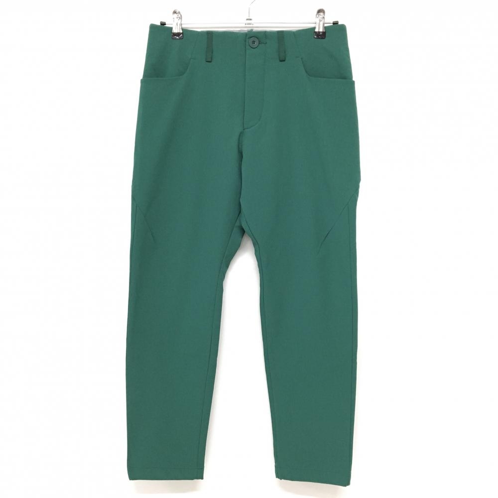 【超美品】アディダス パンツ グリーン ストレッチ メンズ 79 ゴルフウェア 2024年モデル adidas