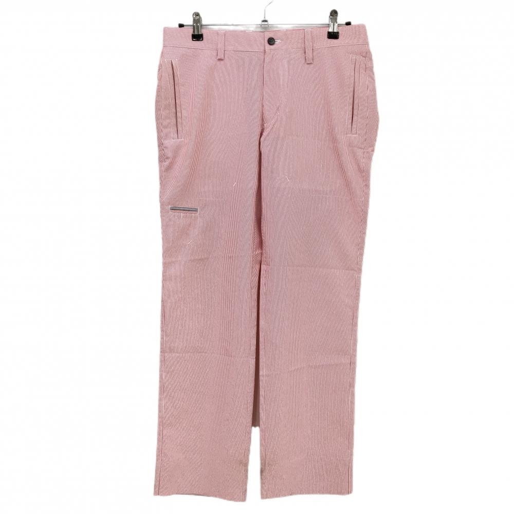 アディダス パンツ レッド×白 ストライプ メンズ 82 ゴルフウェア adidas