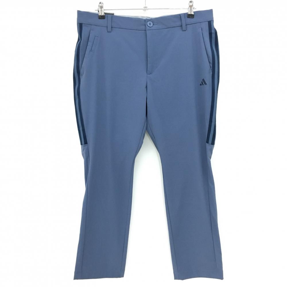 【新品】アディダス パンツ スモーキーブルー系 4WAYストレッチ 撥水 ウエスト内側ゴム メンズ 96 ゴルフウェア 2025年モデル adidas