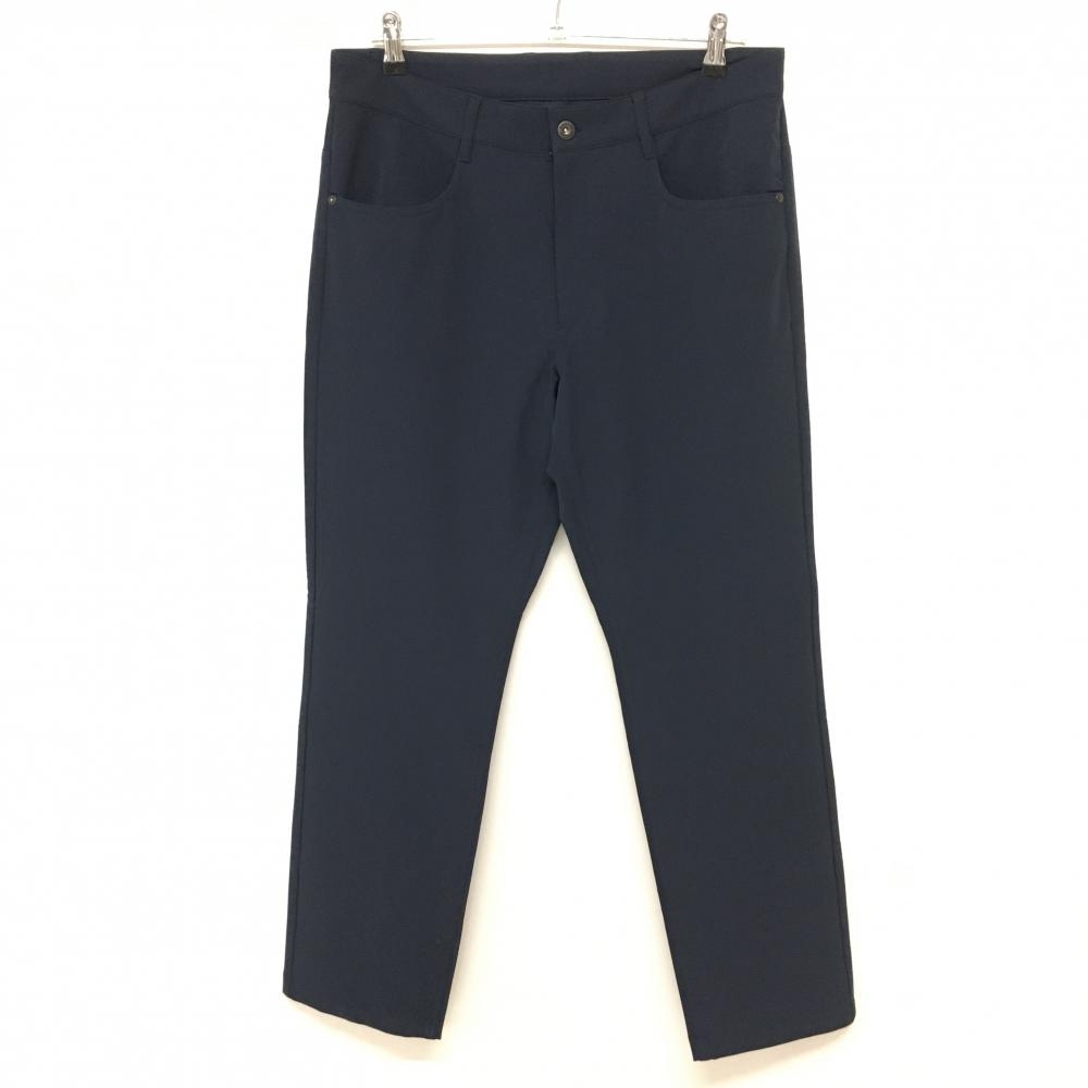 【超美品】アドミラル パンツ ネイビー ストレッチ ヒップロゴ メンズ LL ゴルフウェア Admiral