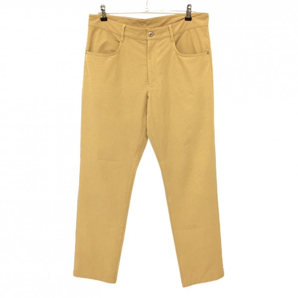 【美品】アドミラル パンツ ベージュ ストレッチ ロゴ  メンズ LL ゴルフウェア Admiral