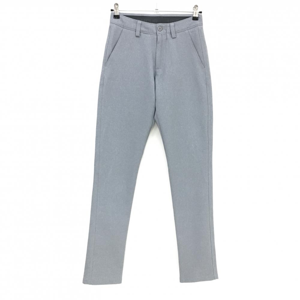 【超美品】アンダーアーマー パンツ 杢グレー 無地 ストレッチ メンズ SM/P/CH ゴルフウェア UNDER ARMOUR