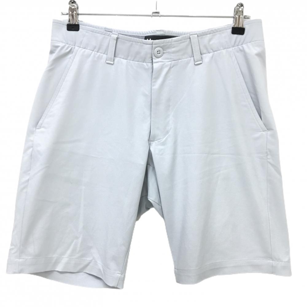 アンダーアーマー ハーフパンツ ライトグレー ストレッチ  メンズ LG ゴルフウェア UNDER ARMOUR