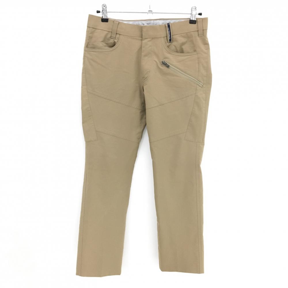 【美品】カッターアンドバック パンツ ライトブラウン 7ポケット メンズ 79 ゴルフウェア CUTTER＆BUCK