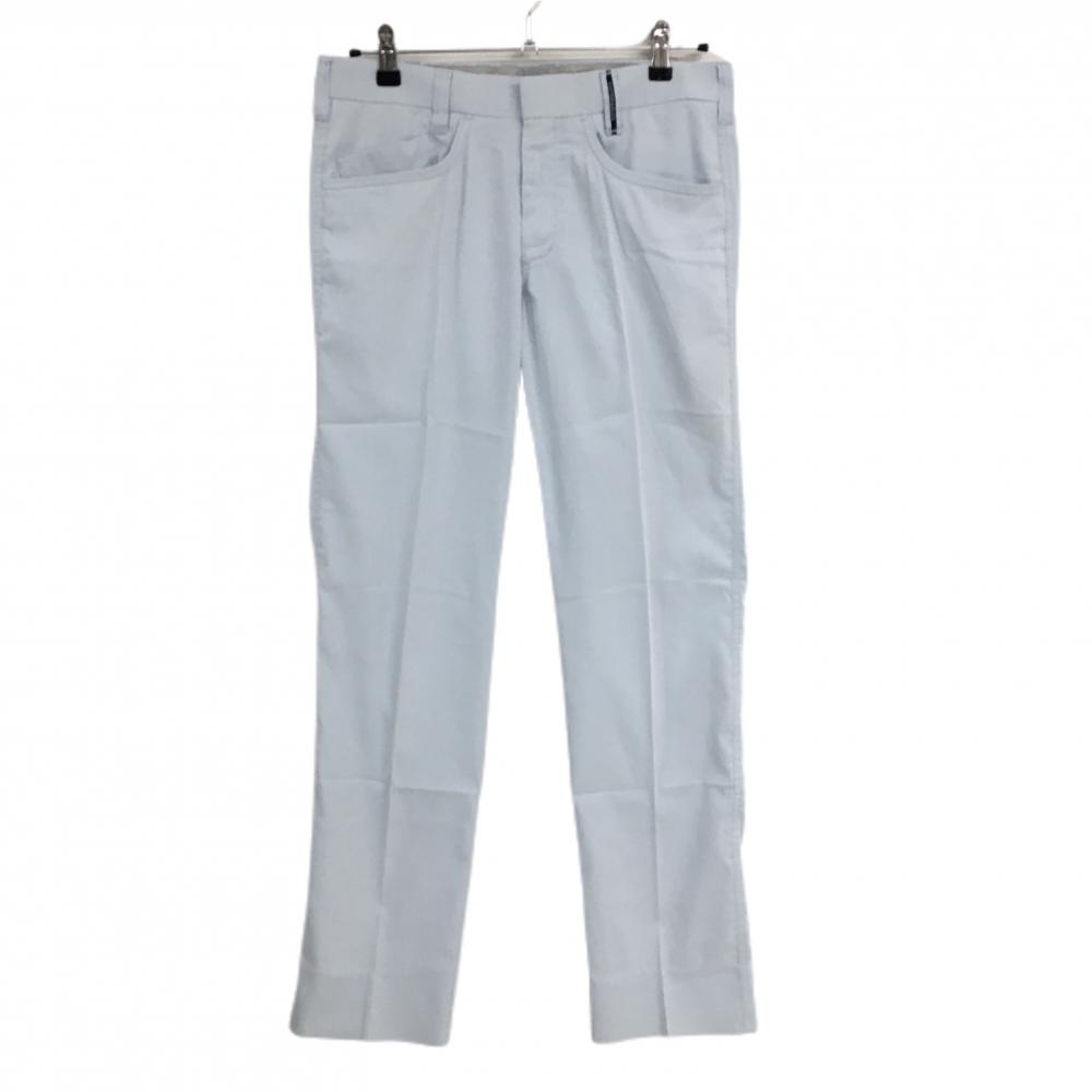 【美品】カッターアンドバック パンツ ライトブルー 細ストライプ  メンズ 79 ゴルフウェア CUTTER＆BUCK