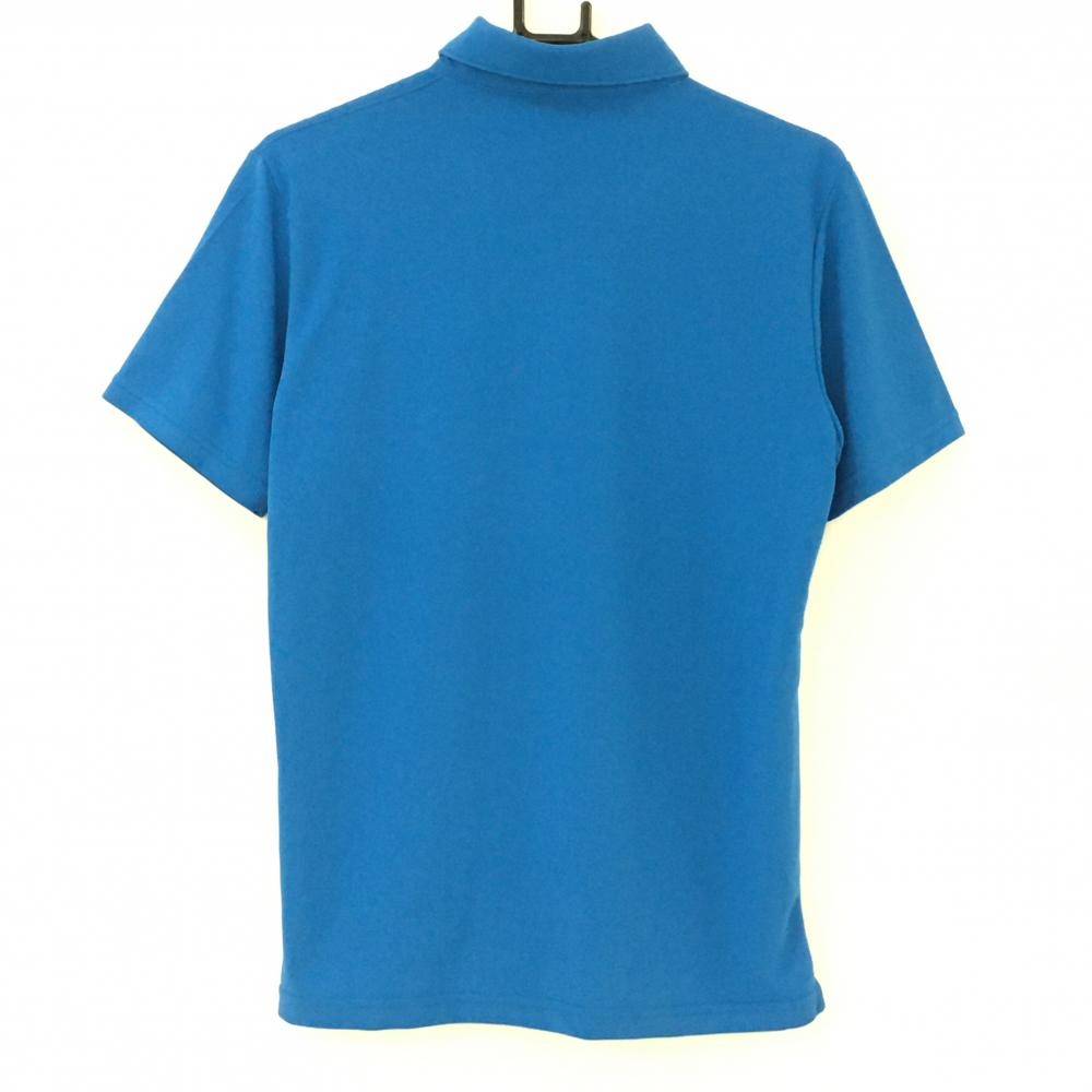 カッパ 半袖ポロシャツ ブルー×白 胸元ロゴ ボタンダウン メンズ M ゴルフウェア Kappa - 中古ゴルフウェア 通販サイトReonard(レオナード)