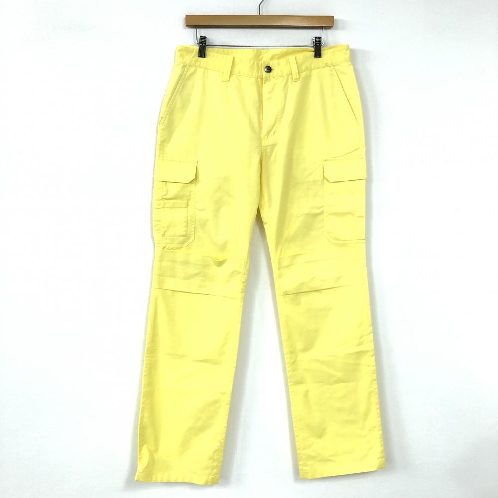 Kappa カッパ カーゴパンツ イエロー 膝3d シンプル メンズ 85 ゴルフウェア 中古ゴルフウェア通販サイトreonard レオナード