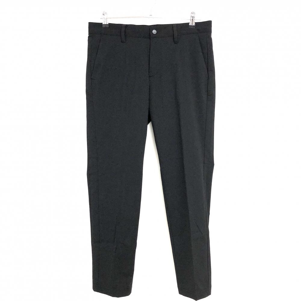 【超美品】キャロウェイ パンツ 黒 織生地 シンプル ストレッチ メンズ L ゴルフウェア 2022年モデル Callaway