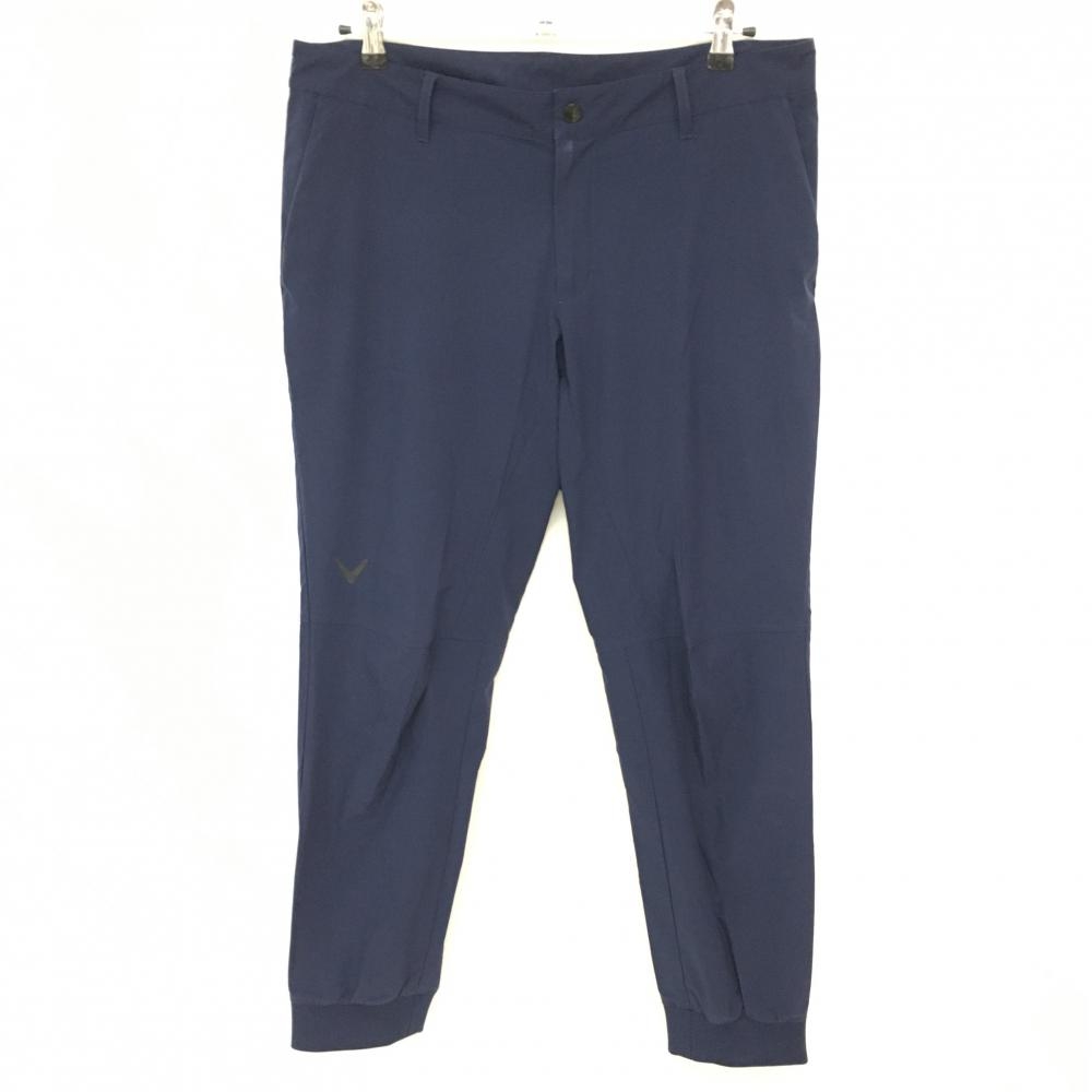 キャロウェイ ジョガーパンツ ネイビー 薄手 無地  メンズ LL ゴルフウェア Callaway