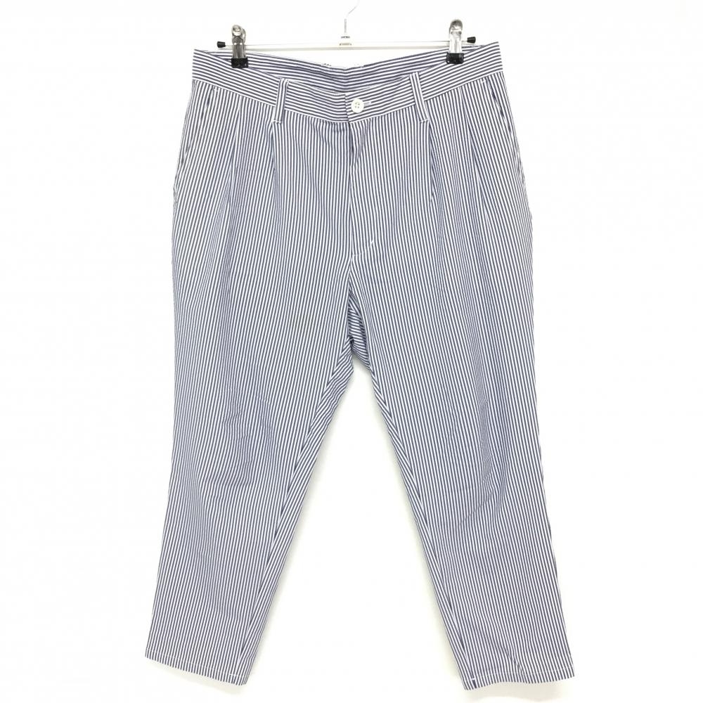 キャロウェイ パンツ ネイビー×白 ストライプ サッカー生地 メンズ LL ゴルフウェア Callaway