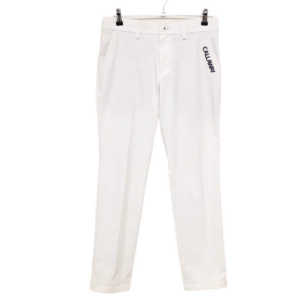 キャロウェイ パンツ 白 織生地 ストレッチ  メンズ M ゴルフウェア 2024年モデル Callaway