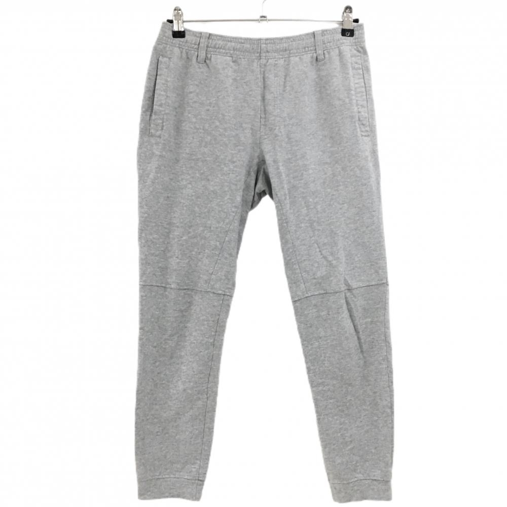 【超美品】キャロウェイ ジョガーパンツ グレー ウエストゴム＆調節紐 無地 メンズ M ゴルフウェア Callaway