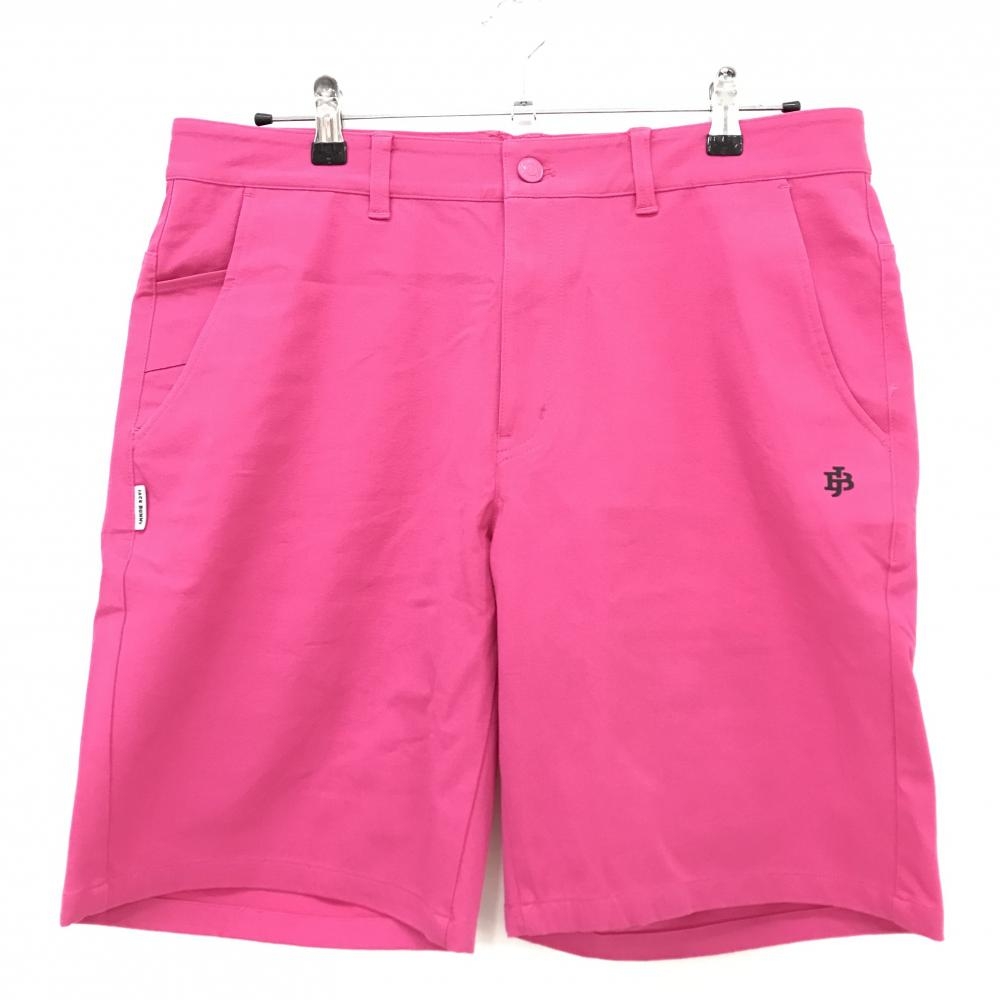 【超美品】ジャックバニー ハーフパンツ ピンク ストレッチ  メンズ 6(XL) ゴルフウェア 2024年モデル Jack Bunny