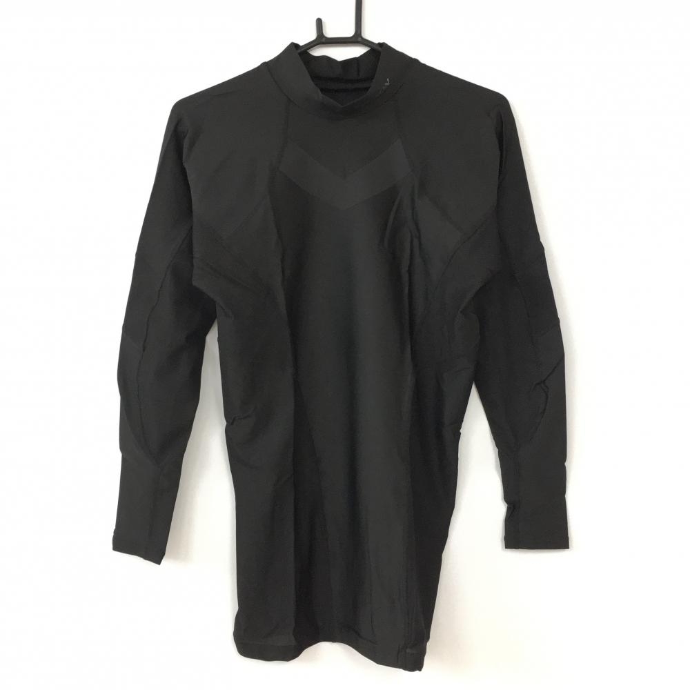 【新品】50％OFF～SRIXON スリクソン インナーシャツ 黒 ストレッチ 吸汗速乾 UVカット 査定時開封 メンズ 4(M) ゴルフウェア