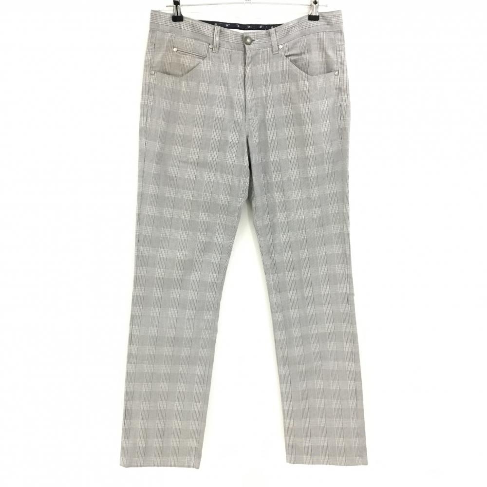 ゾーイ パンツ グレー×白 グレンチェック メンズ 85 ゴルフウェア ZOY