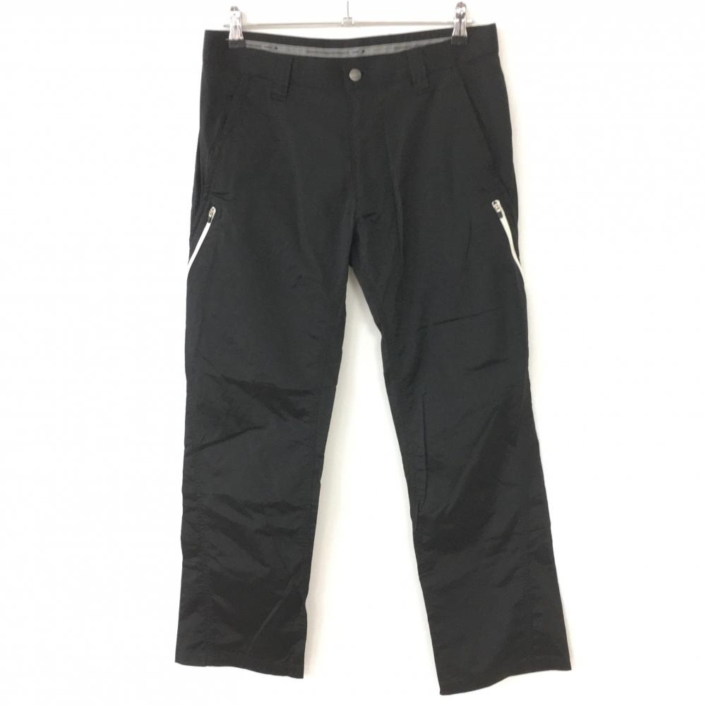 【超美品】TIGORA ティゴラ パンツ 黒 複数ポケット ティー装着可 メンズ 82 ゴルフウェア