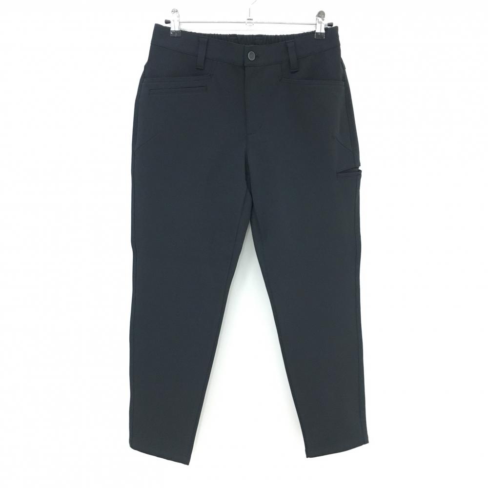 【美品】ティゴラ パンツ 黒 ウエスト後ろゴム メンズ L ゴルフウェア TIGORA