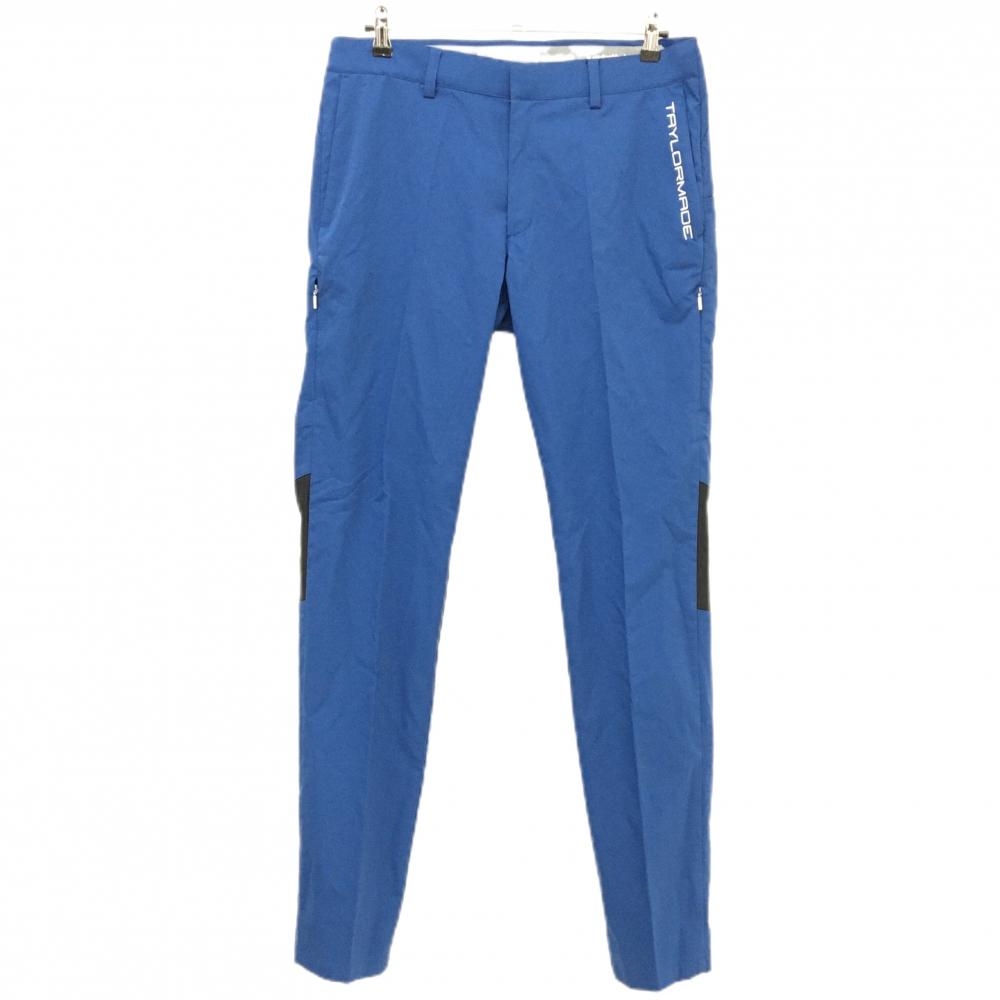 【新品】テーラーメイド パンツ ブルー ロゴプリント T-ICE メンズ 85 ゴルフウェア TaylorMade