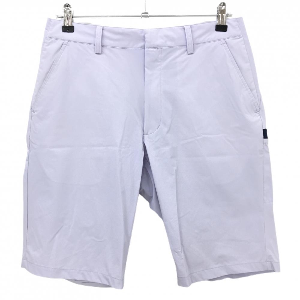 テーラーメイド ハーフパンツ ライトパープル ナイロン混 ロゴ メンズ M ゴルフウェア TaylorMade