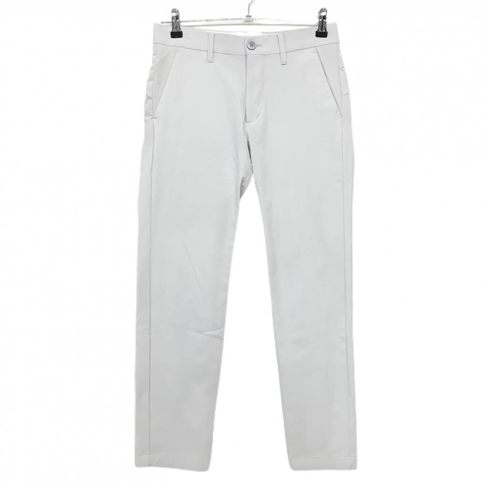 【超美品】デサントゴルフ パンツ ライトグレージュ ストレッチ ナイロン混 中田英寿 メンズ 73/SS ゴルフウェア DESCENTE