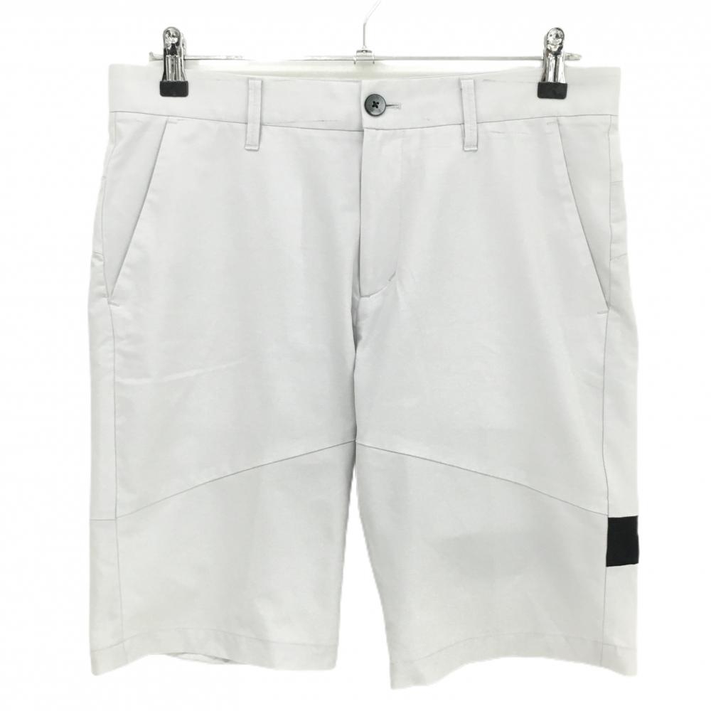 デサント ハーフパンツ ライトグレー シンプル 薄手 中田英寿  メンズ 82/L ゴルフウェア DESCENTE