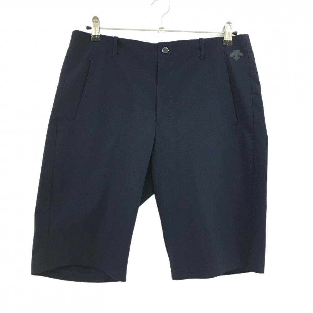 デサント ハーフパンツ ネイビー シンプル ストレッチ メンズ O ゴルフウェア DESCENTE