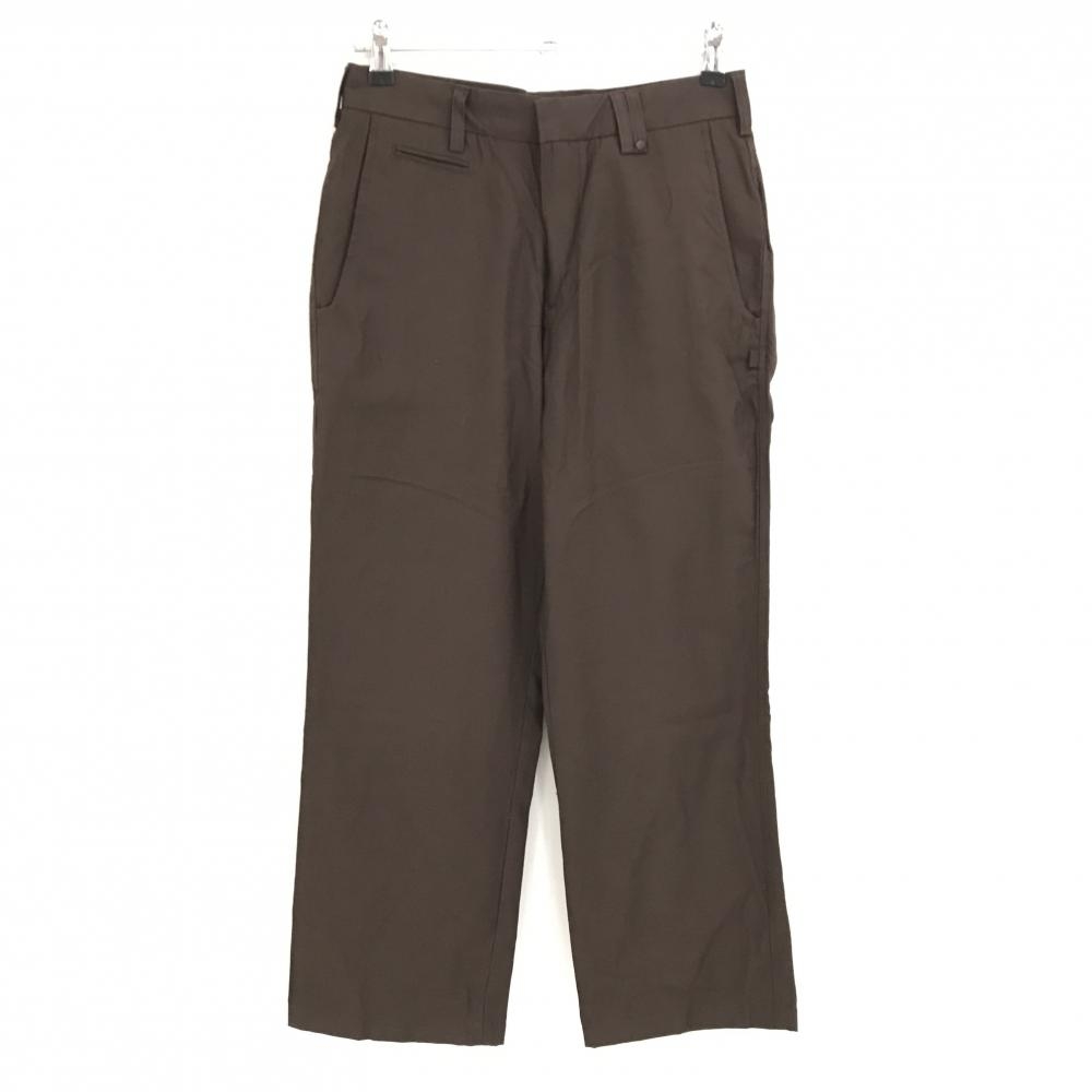 【超美品】ナイキゴルフ パンツ ブラウン バックロゴ刺しゅう メンズ 29　M ゴルフウェア NIKE