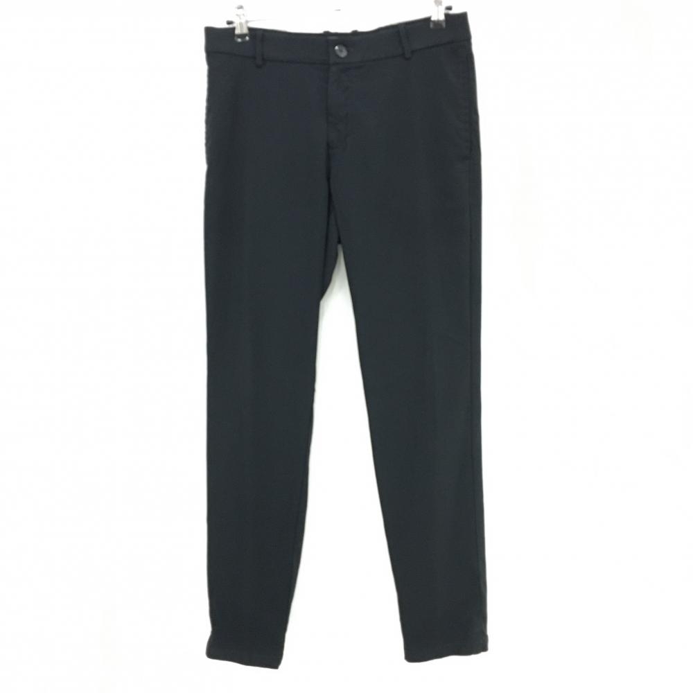 【美品】ナイキ パンツ 黒 DRI-FIT ウエスト内側ゴム 無地  メンズ 33×32 GG ゴルフウェア NIKE