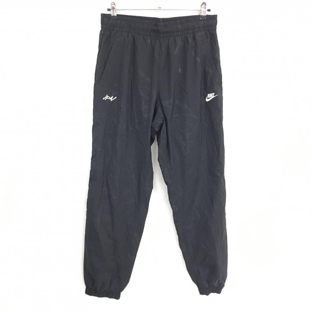 【超美品】ナイキ×フューチュラ ナイロンパンツ 黒 地模様 裏地メッシュ メンズ LGG ゴルフウェア NIKE
