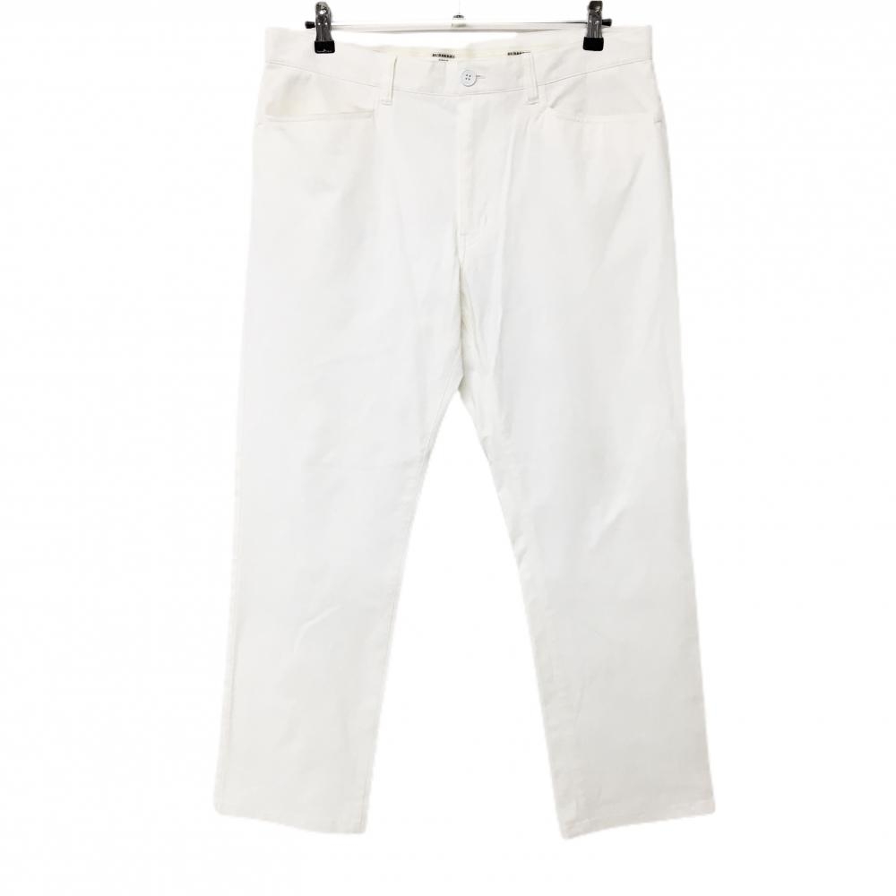 バーバリーゴルフ パンツ 白 無地 メンズ 91 ゴルフウェア BURBERRY GOLF