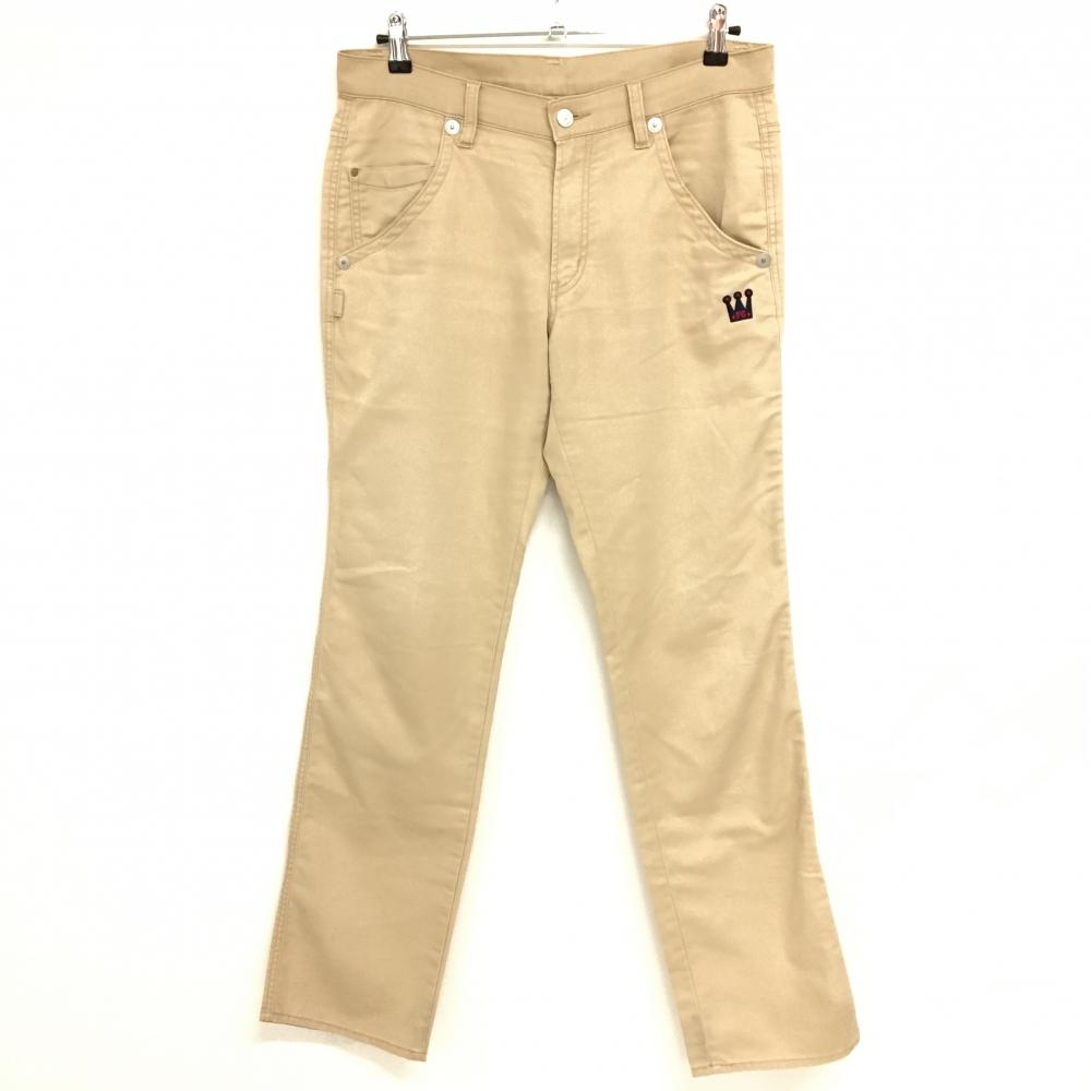 パーリーゲイツ パンツ ベージュ 無地 メンズ 5(L) ゴルフウェア PEARLY GATES