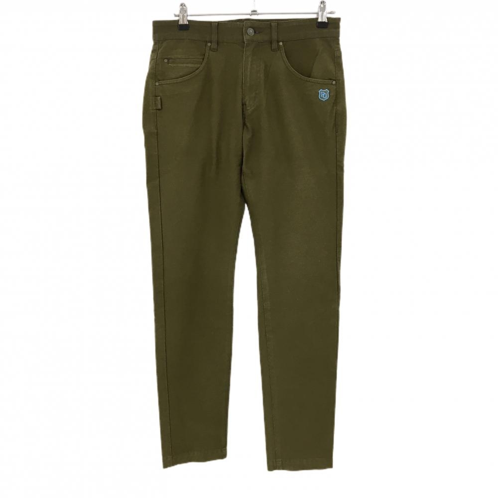 パーリーゲイツ パンツ カーキ ストレッチ 30周年 内側ニコちゃん メンズ 4(M) ゴルフウェア PEARLY GATES