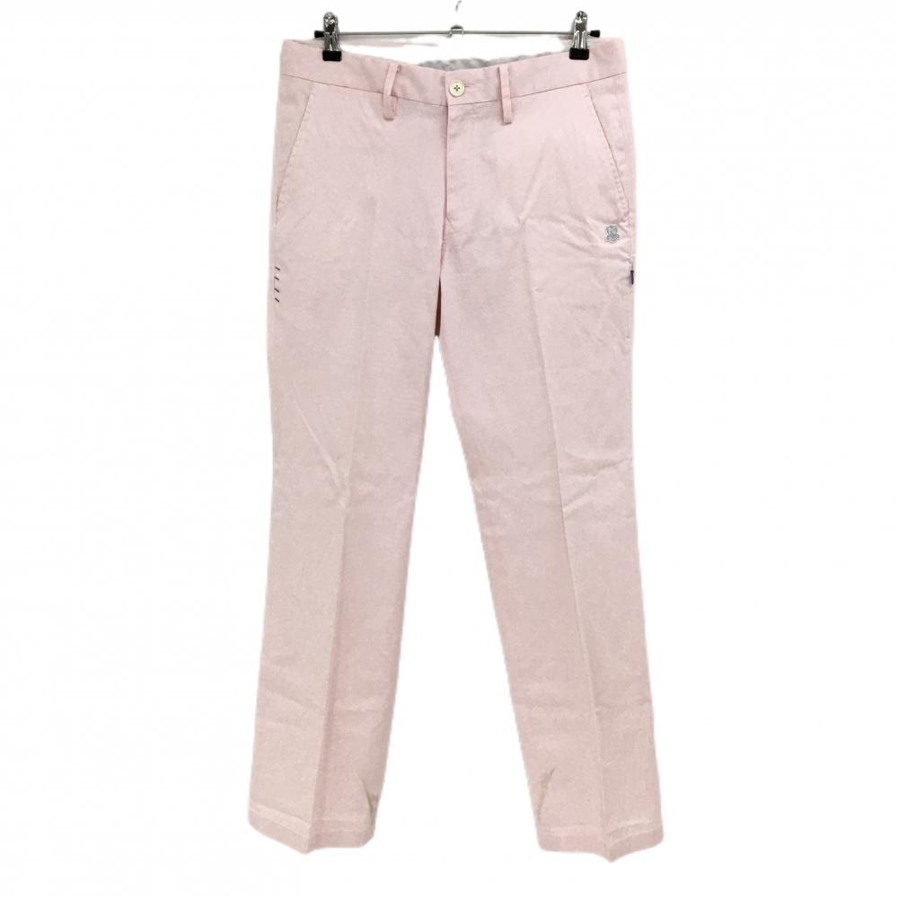 パーリーゲイツ パンツ ライトピンク ストレッチ ティー装着可 メンズ 5(L) ゴルフウェア PEARLY GATES