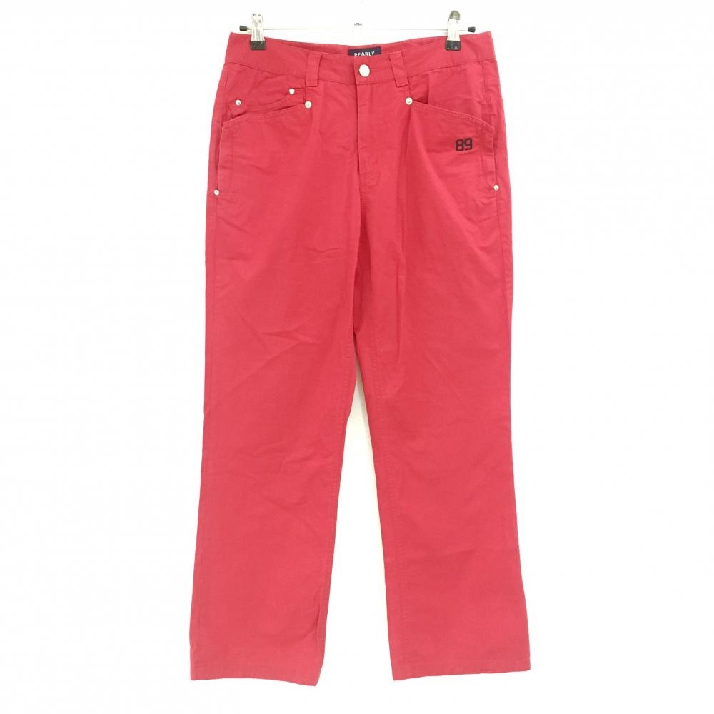 【美品】パーリーゲイツ パンツ レッド ストレッチ  メンズ 4(M) ゴルフウェア PEARLY GATES