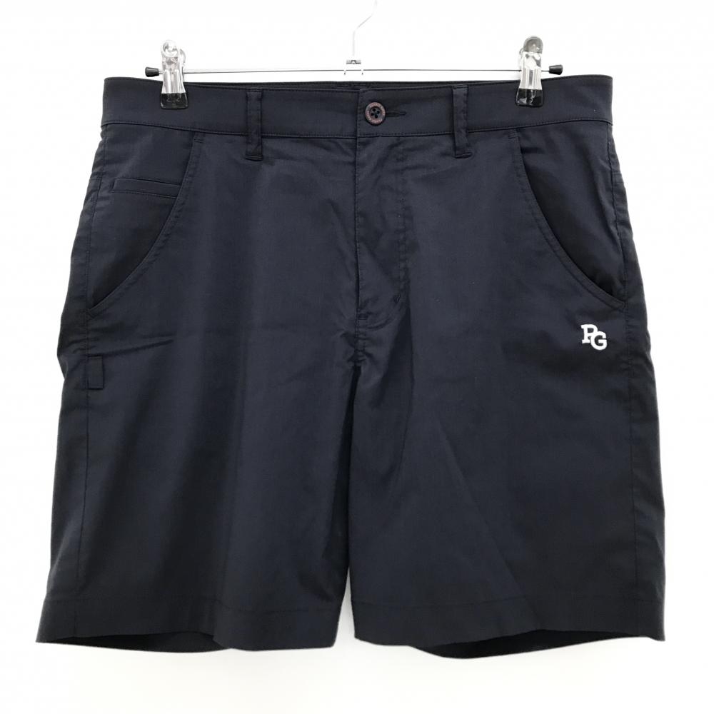 パーリーゲイツ ハーフパンツ ネイビー ストレッチ ニコちゃん スマイル メンズ 5(L) ゴルフウェア 2024年モデル PEARLY GATES