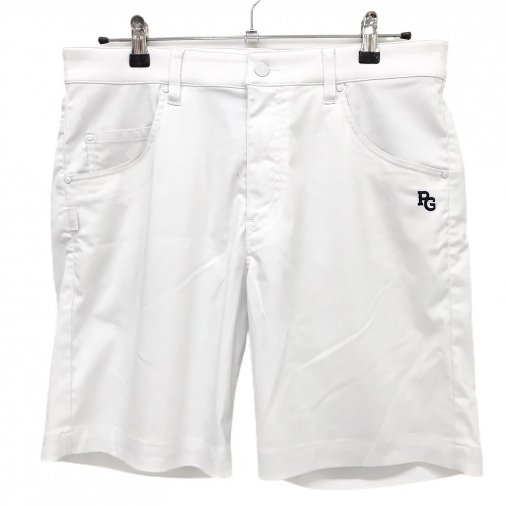 パーリーゲイツ ハーフパンツ 白 ストレッチ メンズ 5(L) ゴルフウェア 2024年モデル PEARLY GATES