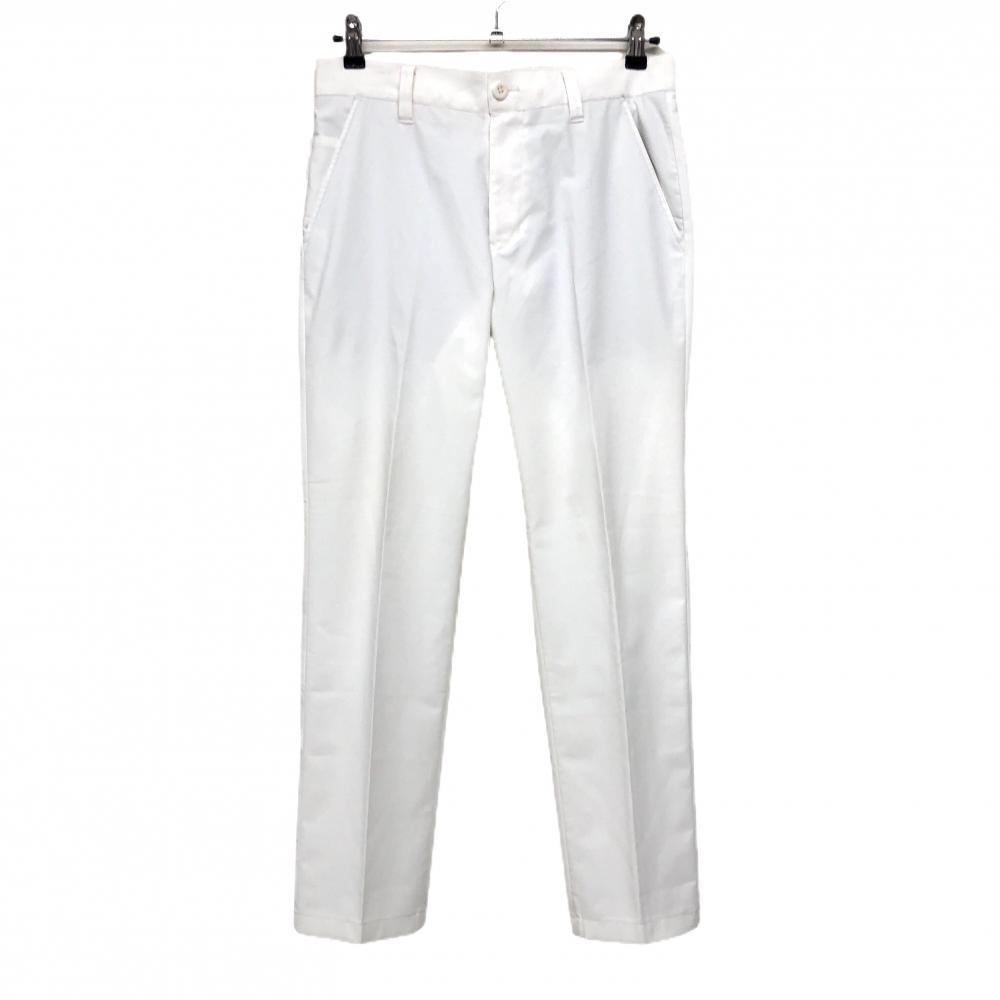 【美品】ヒールクリーク パンツ 白 ストレッチ 薄手 メンズ 78 ゴルフウェア Heal Creek