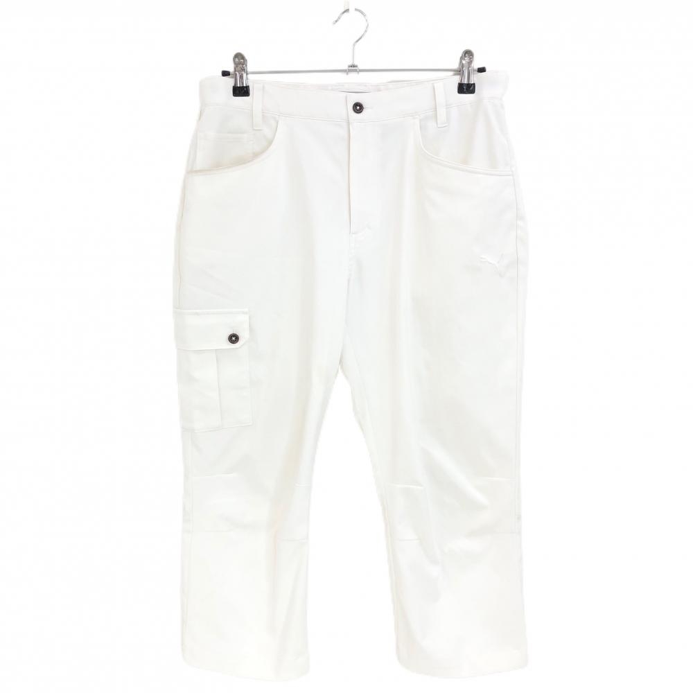 プーマ 半端丈パンツ 白 シンプル メンズ XL ゴルフウェア PUMA