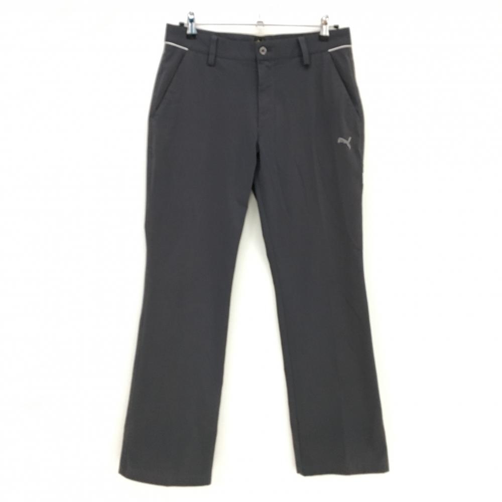 プーマ パンツ グレー ウエストパイピングライン 無地 ストレッチ サンプル品 メンズ  ゴルフウェア PUMA