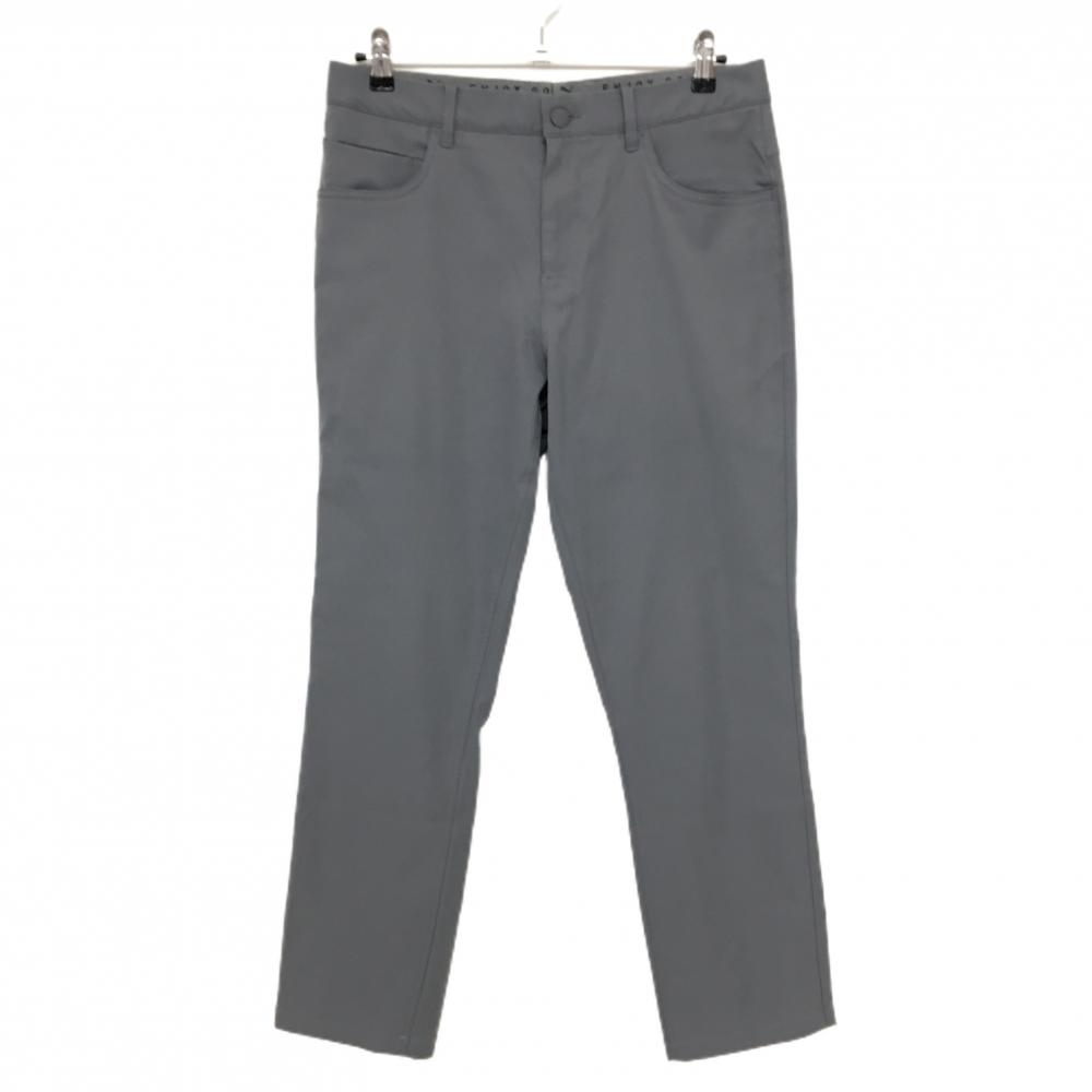 【美品】プーマ パンツ グレー 無地 メンズ 表記なし ゴルフウェア PUMA