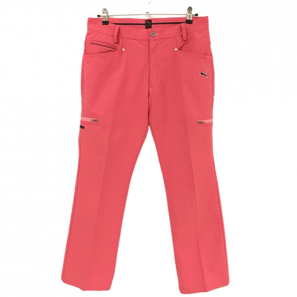 プーマ パンツ ピンク 細ストライプ ティー装着可 メンズ 88 ゴルフウェア PUMA