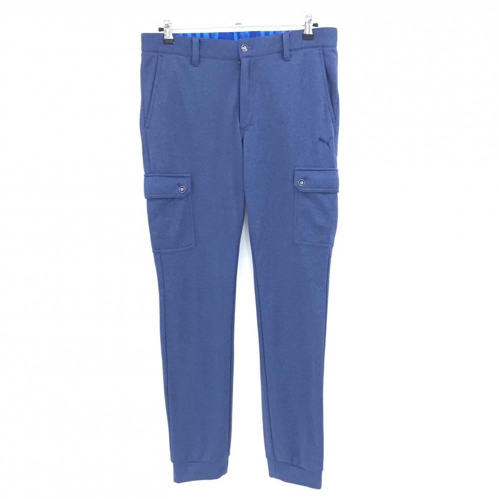 プーマ ジョガーパンツ ネイビー　複数ポケット メンズ XL ゴルフウェア PUMA