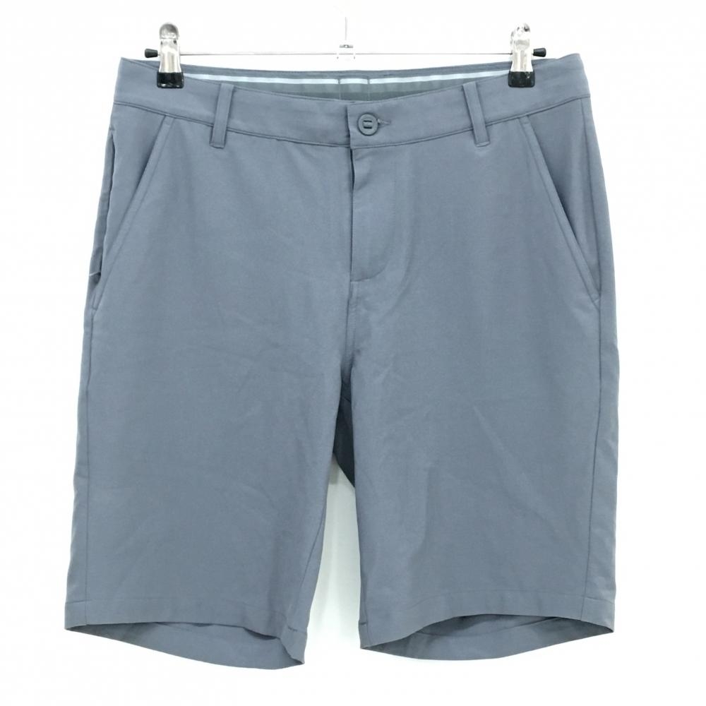 【超美品】プーマ ハーフパンツ グレー シンプル ストレッチ メンズ M ゴルフウェア PUMA