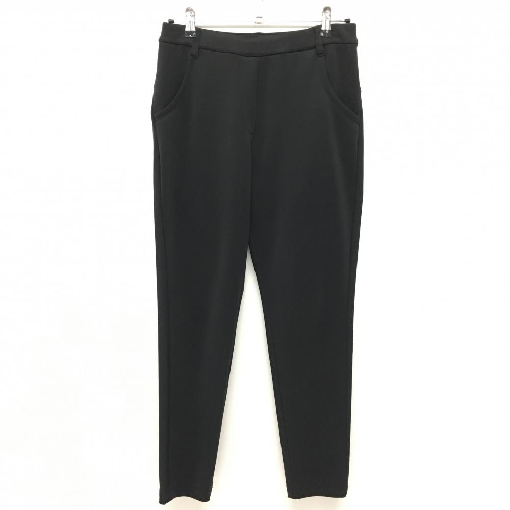 ブラックアンドホワイト パンツ 黒 バックロゴ ストレッチ メンズ L ゴルフウェア Black＆White